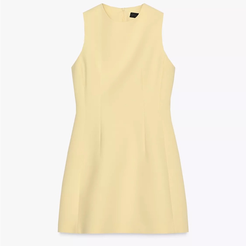 ZARA COLLECTION Yellow Sleeveless Dress